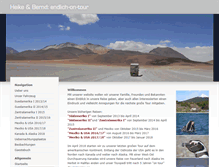 Tablet Screenshot of endlich-on-tour.com
